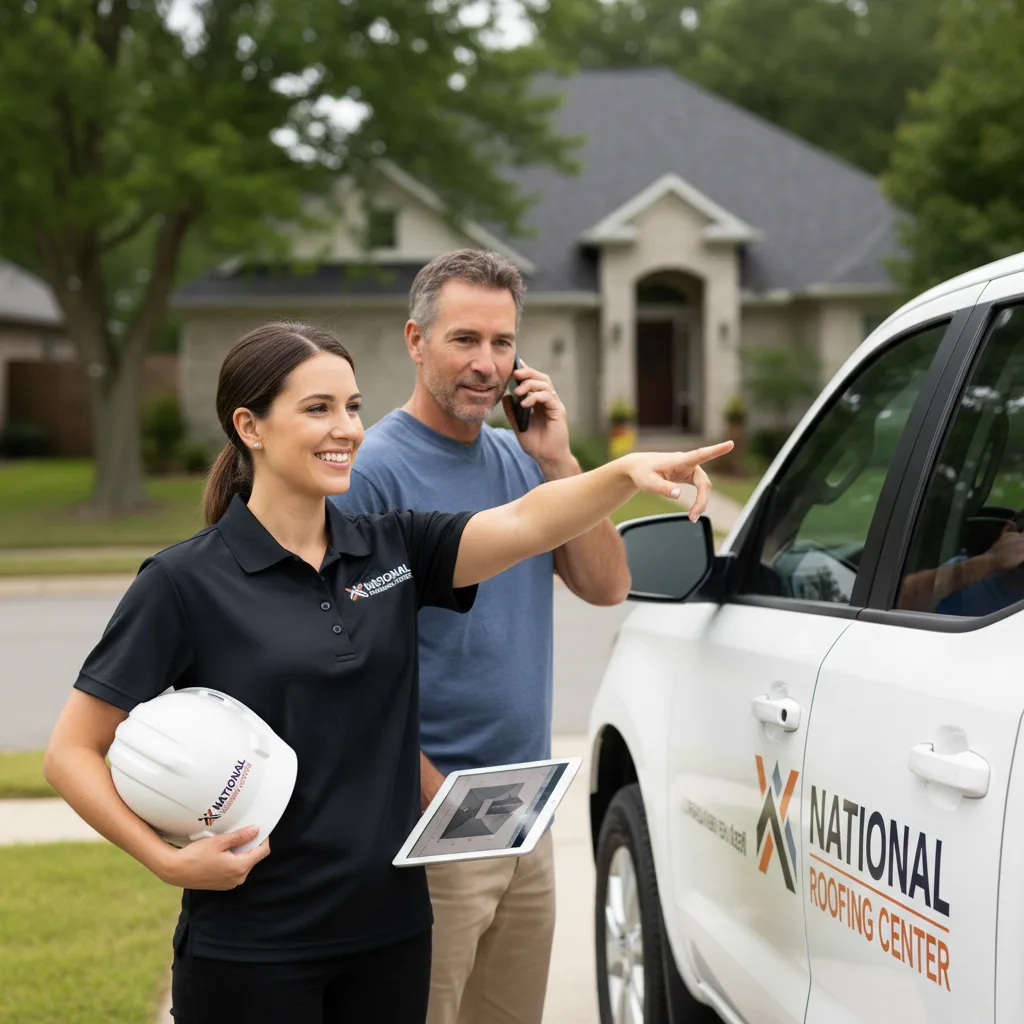 National Roofing Center customer support in Eliot